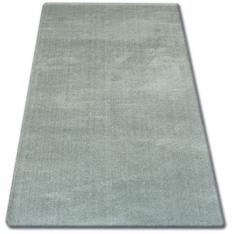 Tapis shaggy micro vert - Dimension au choix