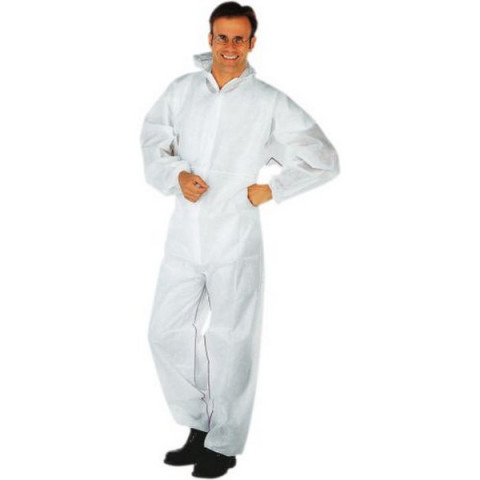 Tenue jetable antisalissure, blanc, Taille : L