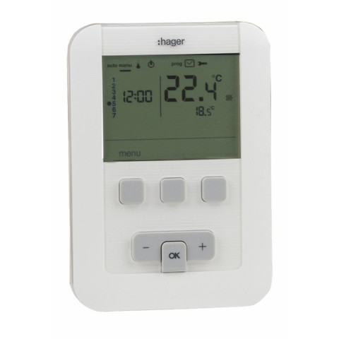 Thermostat EK520 à piles - HAGER : EK520