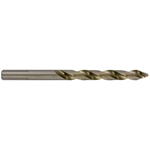 Foret métaux TSP taillé meulé HSS -Affûtage étagé / L: 125 Ø: 9