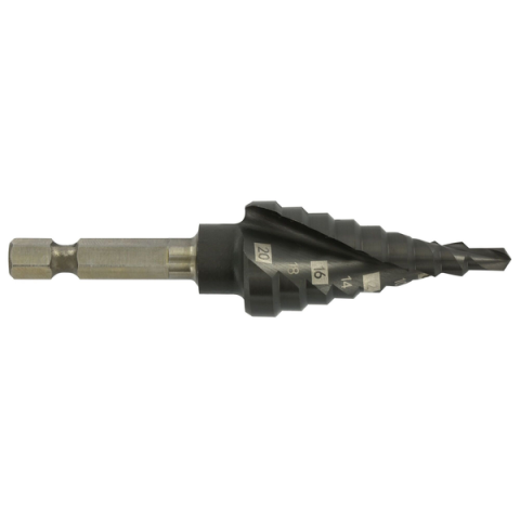 Foret conique étagé HSS Revêtu TiAlN 4/20MM - TIVOLY - 11448220420
