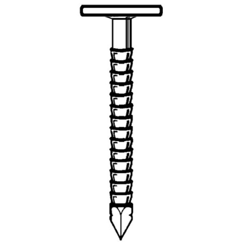 Pointes TEL annelée HDG 3,1 x 30 - Seau de 5 kg - TL310306S
