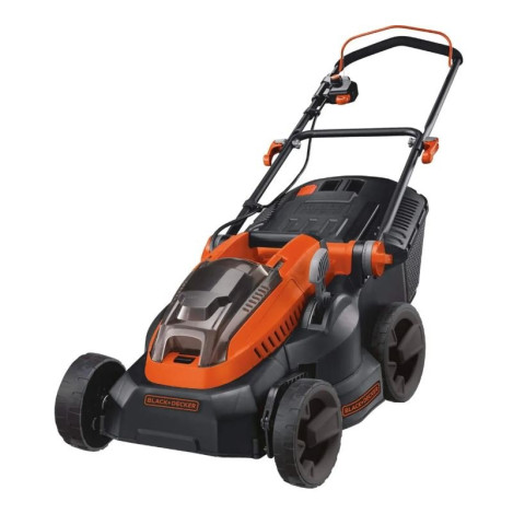 Tondeuse sans fil 38 cm 36 V - BLACK+DECKER - avec 1 batterie 36V 2 Ah - Chargeur - CLM3820L1-QW