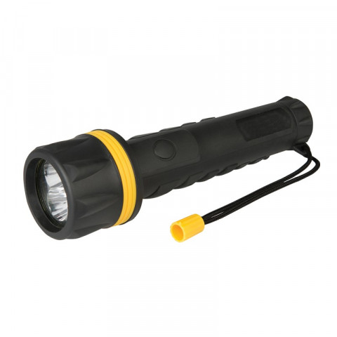 Torche caoutchoutée à LED - 3 x D