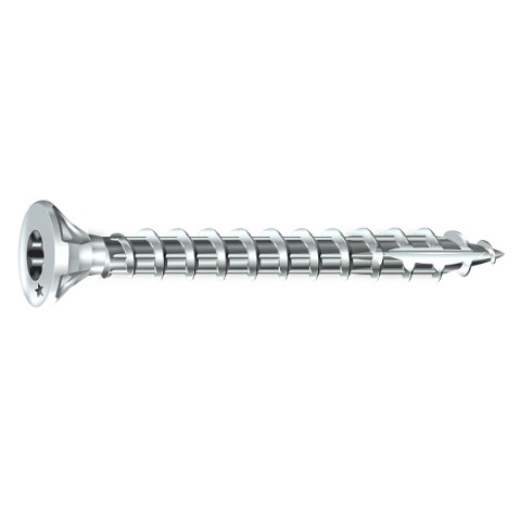 Vis Rocket tête fraisée étoile VYNEX Acier zingué 3x25 - Boite de 500 - 351400025004
