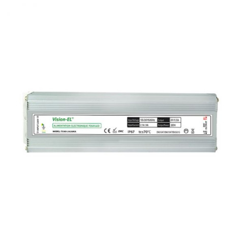 Transformateur 24 volt - 220 volt 200 watt etanche
