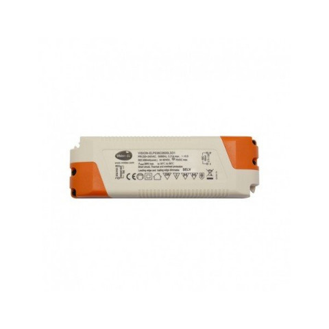 Transformateur led 34-60 volt 600ma dimmable coupure de phase