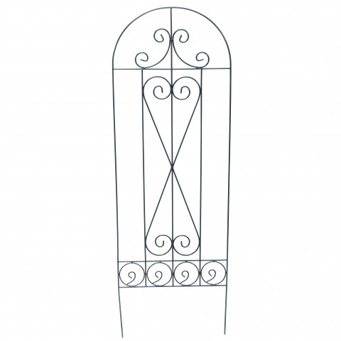 Treillis porte plantes en métal  40 x 120 cm