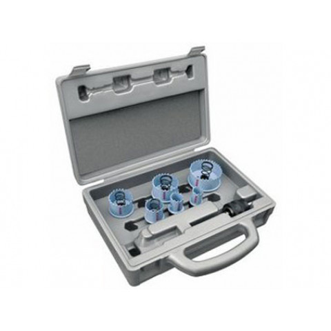 Set de 6 Scies-Trépans SheetMetal ø 19 à 57 mm et 3 accessoires BOSCH 2608584813