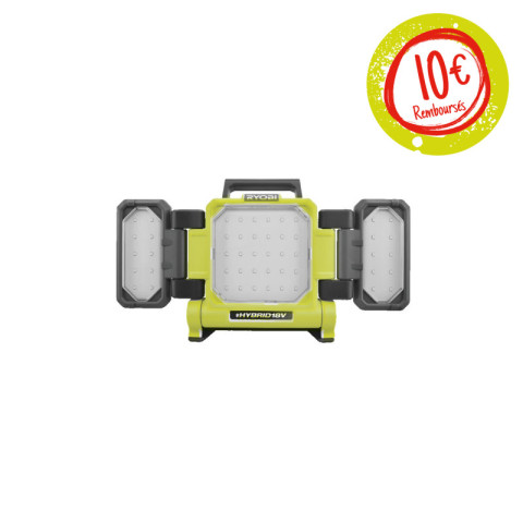 Triple panneau lumineux led hybrid ryobi - rlph18-0 - 18v oneplus - 3000 lumens