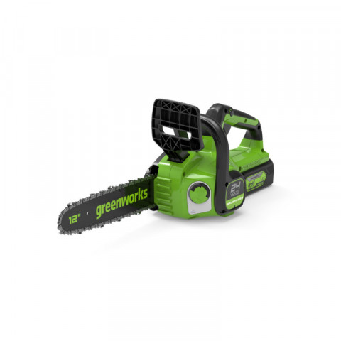 Tronçonneuse greenworks 24v - 30 cm - sans batterie ni chargeur - gd24cs30