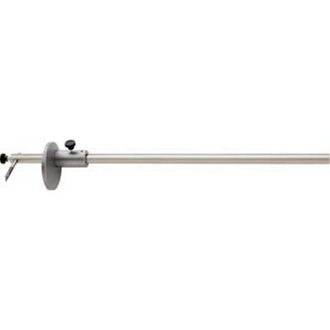 Trusquin à tracer à règle ronde, Plage de mesure : 300 mm, Ø de la règle 12 mm, Lecture 0,1 mm