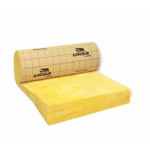 Panneau laine de verre Ursa MRK 40 ép.280 mm 1,2 x 2,8 m R=7 (paquet 3,36m²)