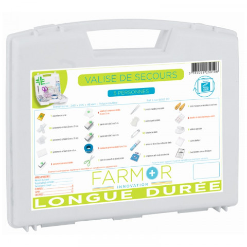 Valise de secours « LONGUE DURÉE » 5 personnes