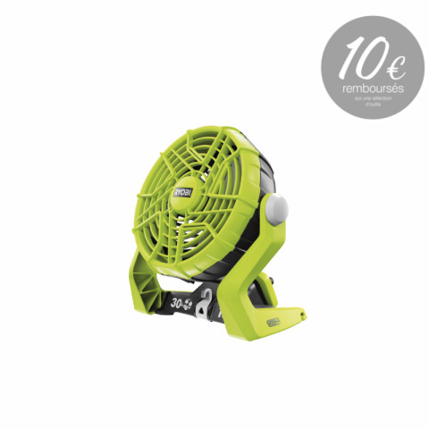 Ventilateur 2 vitesses ryobi 18v oneplus - sans batterie ni chargeur - r18f-0