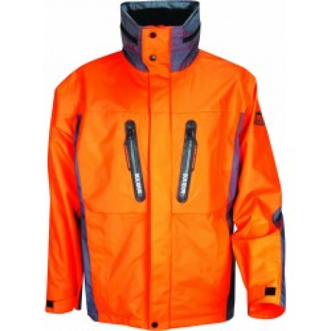 Veste de pluie professionnelle à capuche - SOLIDUR - Veste de pluie professionnelle à capuche - SOLIDUR - H2OVEOR-XL