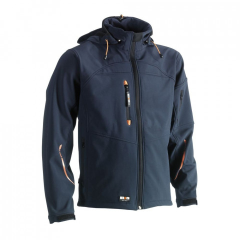 Veste softshell a capuche poseidon herock - Couleur et taille au choix