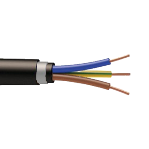 Cable rvfv armé 3g2.5mm² à la coupe (minimum 10m)