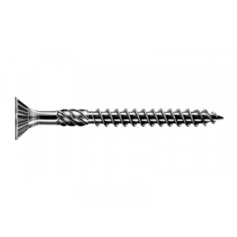 Lot de 1000 vis à bois tête fraisée VBF galvanisée résinée 3.0x20mm ALSAFIX VBF30020