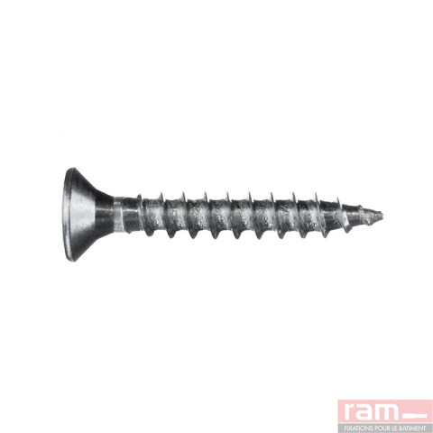 Boite carton de 200 vis agglo tête fraisée POZIDRIV 4x45 - 22525
