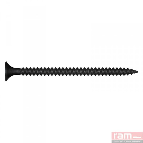 Boite de 100 Vis plaque de plâtre 3,5x55 mm - 23118