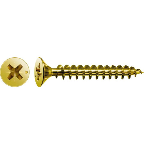 Vis universelle YELLOX 3x30 mm FT - SPAX - Bte 200 - 1081020300303