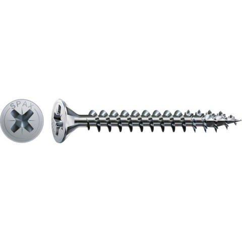 Vis universelle WIROX PZ 4x45 mm - SPAX - Bte 200 - 1081010400453