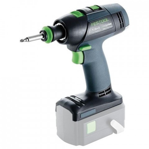 Perceuse-visseuse sans fil FESTOOL 18V T 18+3 Li-Basic  - Sans batterie, ni chargeur - 564605