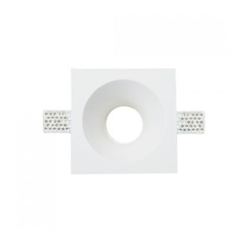 Plafond carré plâtre pour allocation spot led gu10 121x121mm - 3653