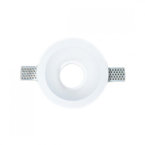 Plafond rond plâtre pour allocation spot led gu10 v-tac 132mm vt-773 sku 3654