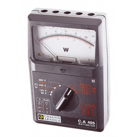 Wattmètre analogique c.a 405 (triphasé)