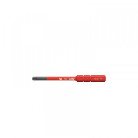 Wiha embout slimbit electric torx® (35506) t8 x 75 mm