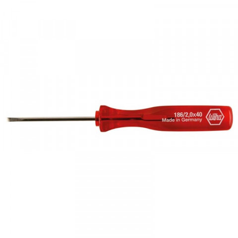 Wiha - Tournevis À Fente Classic 2.0 X 40Mm - 186