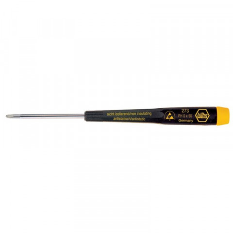 Wiha - Tournevis De Précision Esd - Phillips Ph0 X 50Mm