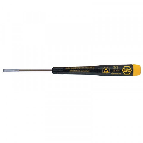 Wiha - Tournevis De Précision Esd - Tête À Fente 2.5 X 50Mm