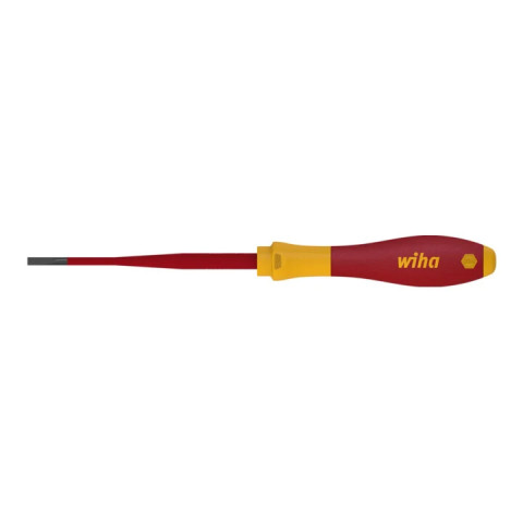 Tournevis plat SoftFinish électrique pour vis à tête fendue 5.5mm - WIHA - 39562
