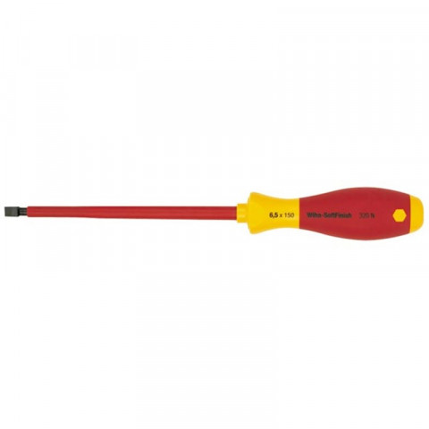 Wiha -Tournevis Softfinish Vde/Gs - Tête À Fente 4.5 X 200Mm - 320N