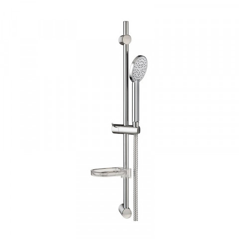 Wirquin 60720881 maggy kit de douche 1 jet avec flexible 1,50 m en pvc blanc