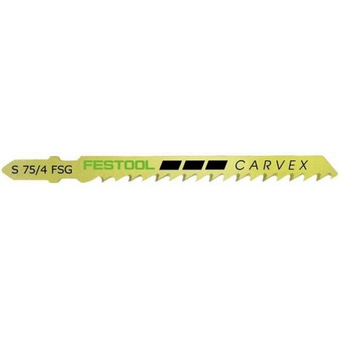 Lame de scie sauteuse festool s 75/4 fsg - boite de 20 - 499441