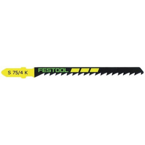 Lame de scie sauteuse festool s 75/4 k - boite de 25 - 486965