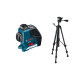 Laser croix GLL 2-80 P + Trépied BT 150 BOSCH Professional - 0601063205  