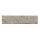 Briquette de parement premium pierre naturelle travertin beige nuancé h.5cm intérieur / extérieur (lot 1 m² vrac) 