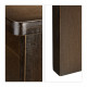 Armoire de salle de bain sur pied meuble de rangement 92 cm bambou - Couleur au choix 