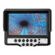 Caméra inspection canalisation caméra endoscopique 60 m 6 led écran ips 7 pouces  