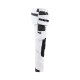 Pantalon peintre stretch 4D poches flottantes Blanc/Gris foncé 10791645 - Taille au choix 