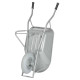 Brouette 80L, extra renforcée roue increvable, capacité 80 l 