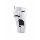 Short de peintre stretch Blanc/Gris-Foncé 10941330 - Taille au choix 