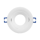 Fixation spot braytron tetra-e1, rond, blanc, orientable, diamètre 95mm, aluminium 