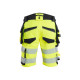 Short stretch 4D Haute-Visibilité avec poches flottantes détachables 11201648 - Couleur et taille au choix 