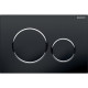 Pack WC lavant Geberit Aquaclean 4000 3 en 1 en applique Sigma-20-Noir-Chrome-Brillant